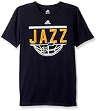 NBA Youth 8 – 20 Utah Jazz Balled Out Short Sleeve Tee、L ( 14 – 16 )、ネイビー