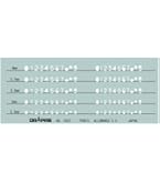 ウチダ テンプレート No.105 円周定規 1-843-0105 2mvetro Amazon | ウチダ テンプレート No.105 円周定規 1-843-0105