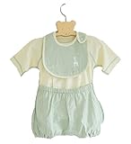 ラクふわバルーンオール＆スタイ＆汗取りパッドセット　FA-0007 (グリーン)