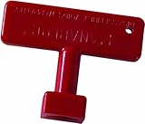 Viega 50601 PureFlow Zero Lead Manabloc T-Handle, Red, 100-Pack by Viega