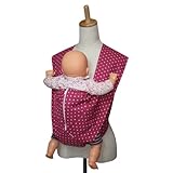 tacmamy(タックマミー) 抱っこ紐 蒸れない綿麻・人気のドット柄 全6色(LL, ピンク)