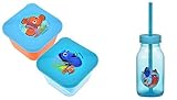 Disney Pixar Finding Dory Mini Snack Set with 8 oz Juice Bottle -BPA Free [並行輸入品]