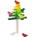 Wishtime 赤ちゃん 鳥のバランスゲーム 積み木 木のおもちゃ おしゃれなインテリア カラフル 知育 玩