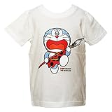【本体綿100％】2016年 夏物 ドラえもん BIGプリント 半袖Ｔシャツ doraemon ホワイト◇80cm