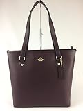 Coachカバン Crossgrain Leather Zip Top Tote [並行輸入品]