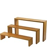 Welcome wood ウッドステージ90型　３段タイプ　  色はブライトブラウン（ＢＢ）　　【完成品】　組み立てる必要なし！！　個別に移動できるのでとっても便利！！