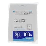 ビバホーム 半透明ポリ袋 100枚入 45L 半透明45L 40062494