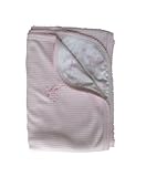 Noa Lily Reversible Blanket, Pink Toile by NOA LILY