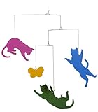 猫のモビール フライングキャット【カラー／COLOR】