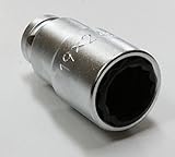 椿モデル インパクトソケットオートスライドW 19mm×24mm 12角 PW-1924-12K