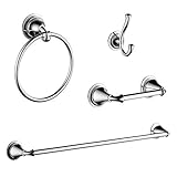 Delta KA-LIN-4-PC Linden 4-Piece Accessory Kit, Chrome [並行輸入品]