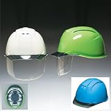 高品質 安全ヘルメット［DIC HELMET］安全ヘルメット（AP11-CS）アクアブルー×スモーク