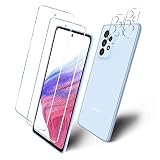 【4枚セット専用】2枚 FOR Galaxy A53 5G SC-53C 用のガラスフィルム + 2枚 カメラ保護フィルム 硬度9H 旭硝子製 高透過率 FOR Galaxy A53 5G SC-53C 用のフィルム 強化ガラス 液晶 ガラス 防指紋 耐衝撃 飛散防止 保護フィルム TRkin