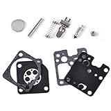 キャブレター 修復 修理 ダイヤフラムガスケットキット Zama RB-107 Echo SRM230 SRM231 210 210i 225用