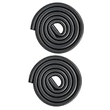 Baosity 2個セット　テーブル　エッジ　コーナー　クッション　ガード　ストリップ　バンパー　プロテクター　ベビー　セーフティ　全3色 - ブラック