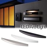 門柱灯 防雨型 LED 12v アークライト シルバー