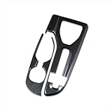 RUIQ トヨタ クラウンクロスオーバー SH35型 専用 内装 変速レバー カバーガーニッシュ マルチメディア ボタン カバー リム ドリンクホルダー カバーガーニッシュ TOYOTA CROWN CROSSOVER 専用 設計 (炭素繊維黒色仕様)