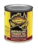 1 Quart Cabot Stains 3459 Australian Timber Oil, Mahogany Flame by Cabot Stains
