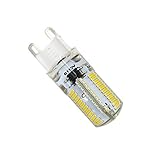 Pack of 10, G9 LED Bulb Dimmable 100V 110V 120V 130V 3W 300 Lumen 80pcs 3014 SMD Silicone Lamp Dayli