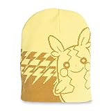 ポケモンセンター Morpeko イエロー&パープル リバーシブルビーニー (ワンサイズ) 大人用, イエロー, One Size