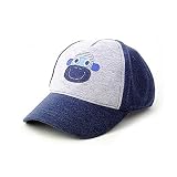 UQ子供用かわいい星コットン調節可能な野球帽子Sun Visors カラー: グレー