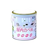 アサヒペン NEW水性インテリアカラー屋内カベ 0.7L ホワイトイエロー