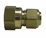 Watts LFA16 Compression Female Adapter, 1/4-Inch C x 1/4-Inch FIP [並行輸入品]