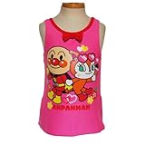 2014年 夏物 アンパンマンガール リボン付きワンピース水着 ANPANMAN ピンク 80ｃｍ