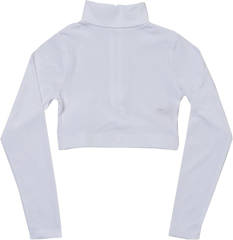 [EIGHTIE'S] チア cheer アンダーハーフトップ 大人サイズ ブラック ゴールド ケリーグリーン マルーン ネイビー パープル レッド ロイヤルブルー ホワイト S M L エイティズ チアダンス チアガール チアリーディング 練習着