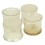 ツチノ 家具用 すべるクリアー脚キャップ 丸 28mm 4個入