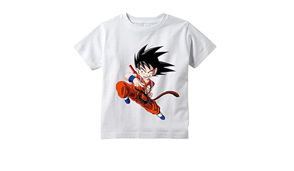 Amazon ドラゴンボール Tシャツ メンズ Tシャツ 子供幼児用ドラゴンボールkid Goku Tシャツ パンコールのついたスウェットシャツ の男の子と女の子のコットンシャツtシャツ Tシャツ 3 Anos Tシャツ カットソー 通販