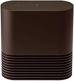 プラスマイナスゼロ ±0 セラミックファンヒーター (ブラウン)