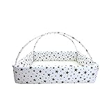 BabyHu Bumper Bed バンパーベッド 赤ちゃん ベビーベッド 安全なマットレス 超大型バンパーベッド [海外並行輸入品] (Star Grey)