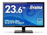 【整備済み品】 iiyama モニター 液晶 ディスプレイ 23型 フルHD(1920x1080) W-LEDバックライト E2471HSD-GB1 (整備済み品)