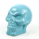 クリエイティブギフトスカルコインお金ボックス貯金箱収集保存お金銀行ボックス子供大人ブルー