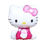 キティちゃんバルーン 風船　結婚式 誕生日 ハローキティ パーティ イベント LZ-019 (ピンク)