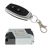 Perfeclan DC15-120V 10A 315Mhz　リレーワイヤレス　リモコン　スイッチ　送信モジュール　耐久性　実用的