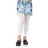 レッグアベニュー 子供用　レギンス ホワイト L