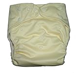 Bamboo ORIGINAL SOLID Pocket Snaps Cloth Diaper/ Nappy with Hip Snaps with 1 Insert - One Size - MIL