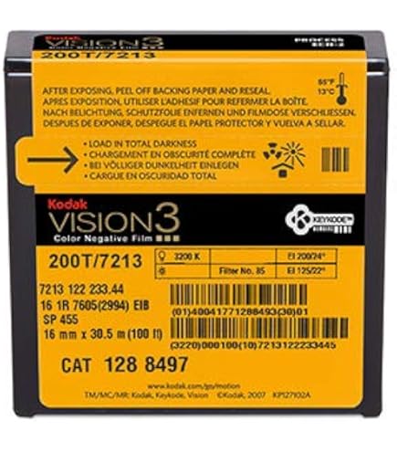 Amazon | Kodak 16mm Vision3 100フィート (33m) 250D/7207。 | KODAK