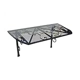 オーニング 日よけ 雨よけ ロートアイアン 【幅120×奥行60×高63.8cm】 INK-1601011HSET1