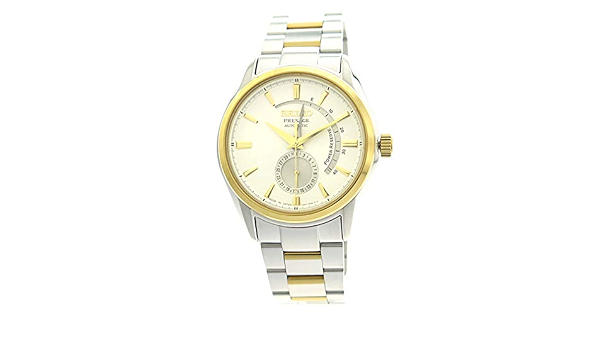 Amazon.co.jp: Seiko Men's SSA352J1 Automatic Watch, White, Silver : Wrist  Watches