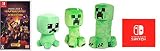Minecraft Dungeons Hero Edition(マインクラフトダンジョンズ ヒーローエディション) -Switch + クリーパープチぬいぐるみ ・ぬいぐるみ(小)・ぬいぐるみ(大)セット(【Amazon.co.jp限定】Nintendo Switch ロゴデザイン マイクロファイバークロス 同梱)