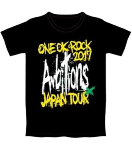 Amazon.co.jp: ワンオク マイファス VS Tシャツ 黒 ブラック L