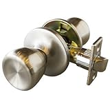 Design House 728667 Terrace 6-Way Latch Passage Door Knob, Satin Nickel [並行輸入品]