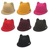 キャップ ハット ベビー用ハット 赤ちゃんキャップ キッズ 帽子 帽子 幼児の帽子 子供の帽子 児童の帽子 冬の帽子 女の子 男の子 男女児 4色 [並行輸入品] (Red) (Red)