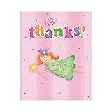 Fun at One - Pink Thank you cards 4x5'' - pk8 by Miss Bo Peep