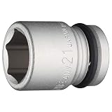 トネ(TONE) インパクト用ソケット HP4NV-21 差込角12.7mm(1/2") 二面幅21mm