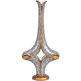 Timeless Reflections by AFD Home 10798052 AFD Home Lavaliere Vase, Crushed Glass Mosaic [並行輸入品]