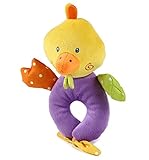 【Ani Mam Kids】 ベビーキッズ 音が鳴る 動物 アニマル人形 ベビー知育 にぎにぎ ふわふわ おもちゃ (ぴよちゃん)